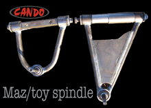 Load image into Gallery viewer, Cando 86-93 Mazda to Toyota Spindle control arms