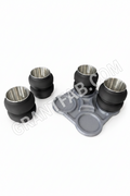 Airbag  4-Cup Set w/ Tray
