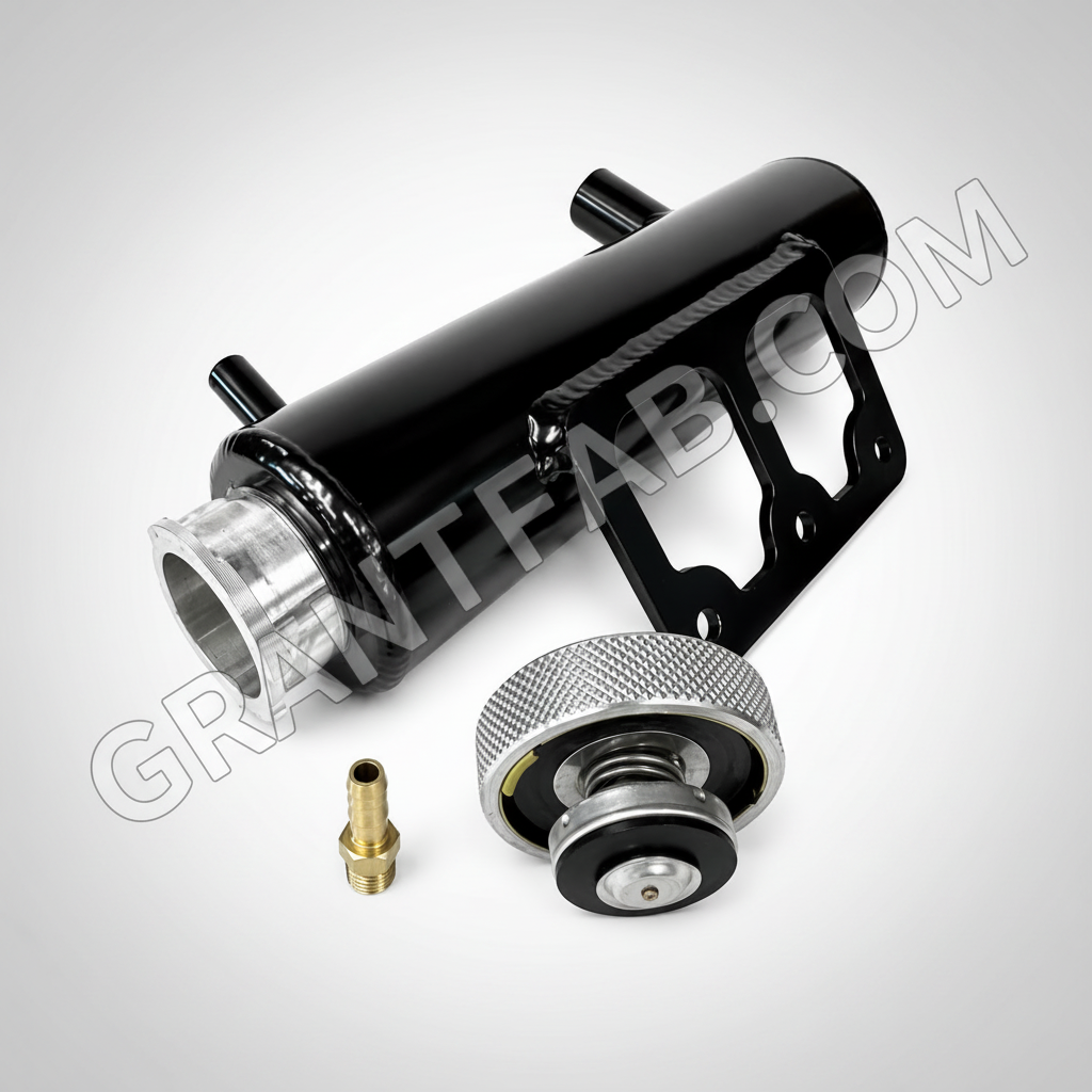 99-06 GM Coolant Tank (angled ports)