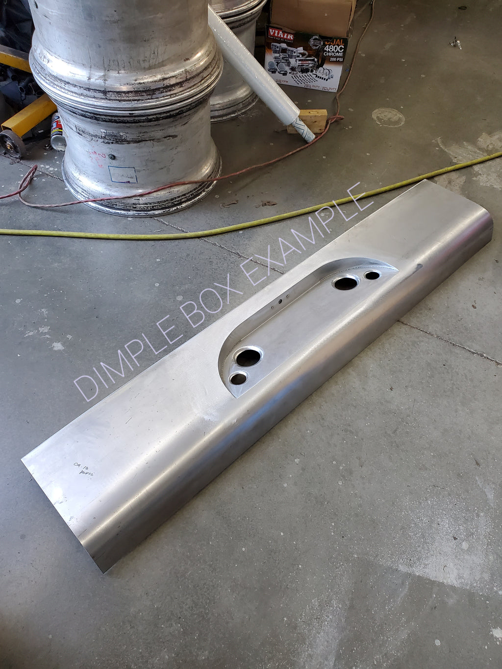 88-98 Chevy Fleet side Rollpan " Bumper cover style "