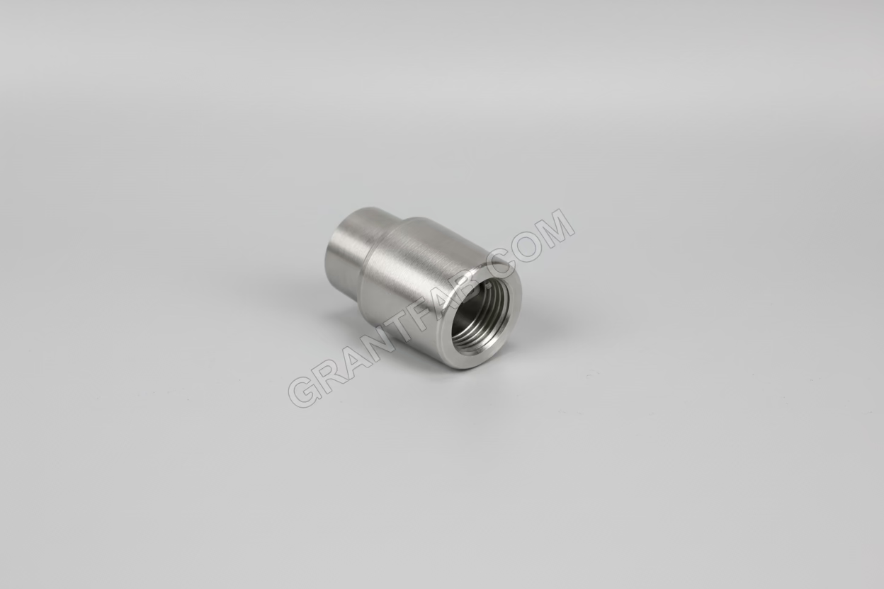 Left Hand Thread Bung - Weld in