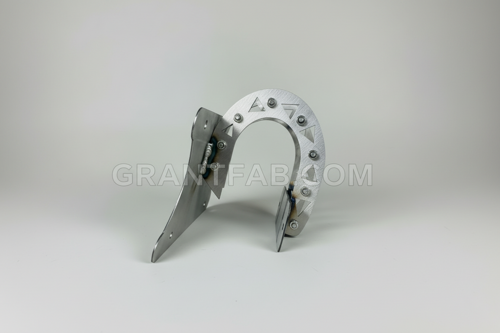 Overhang Tailgate License Plate Bracket W/ License Tag Screw Bolt Lamp