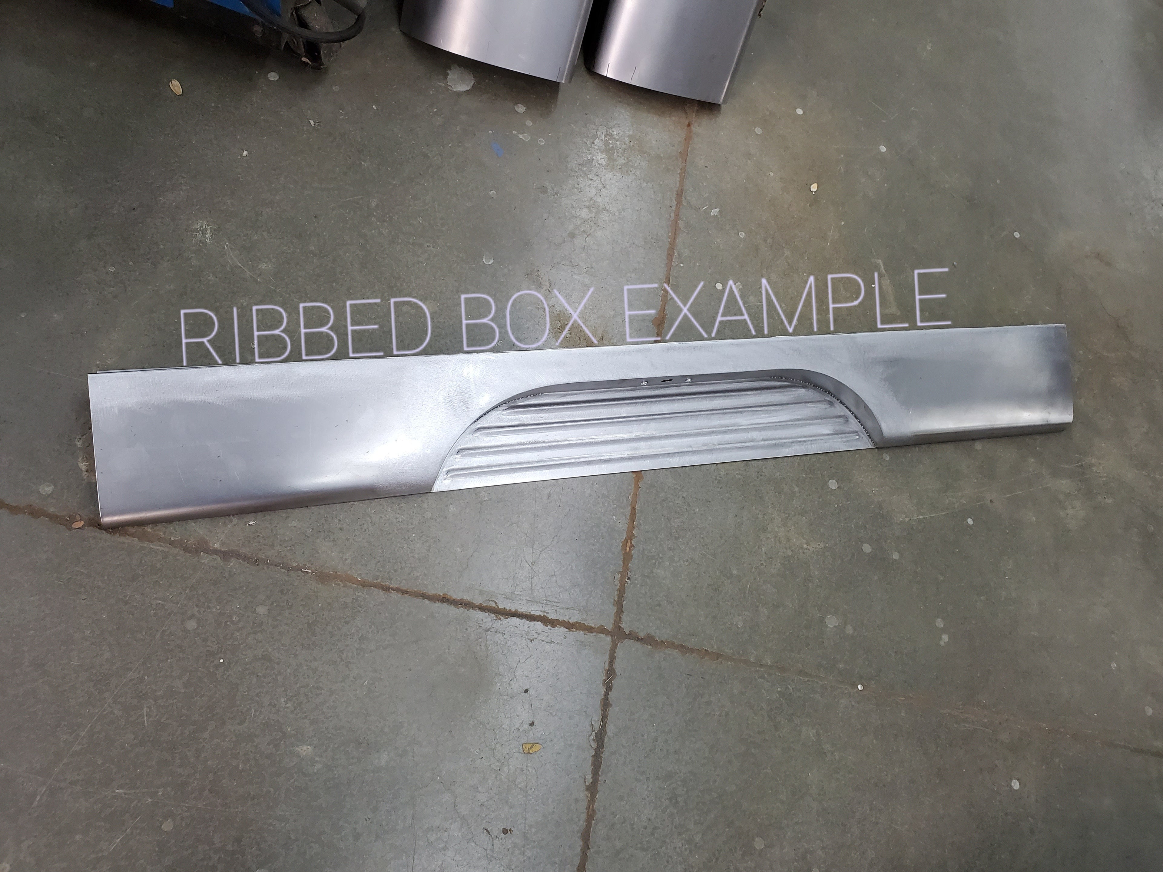 88-98 Chevy Fleet side Rollpan " Bumper cover style "