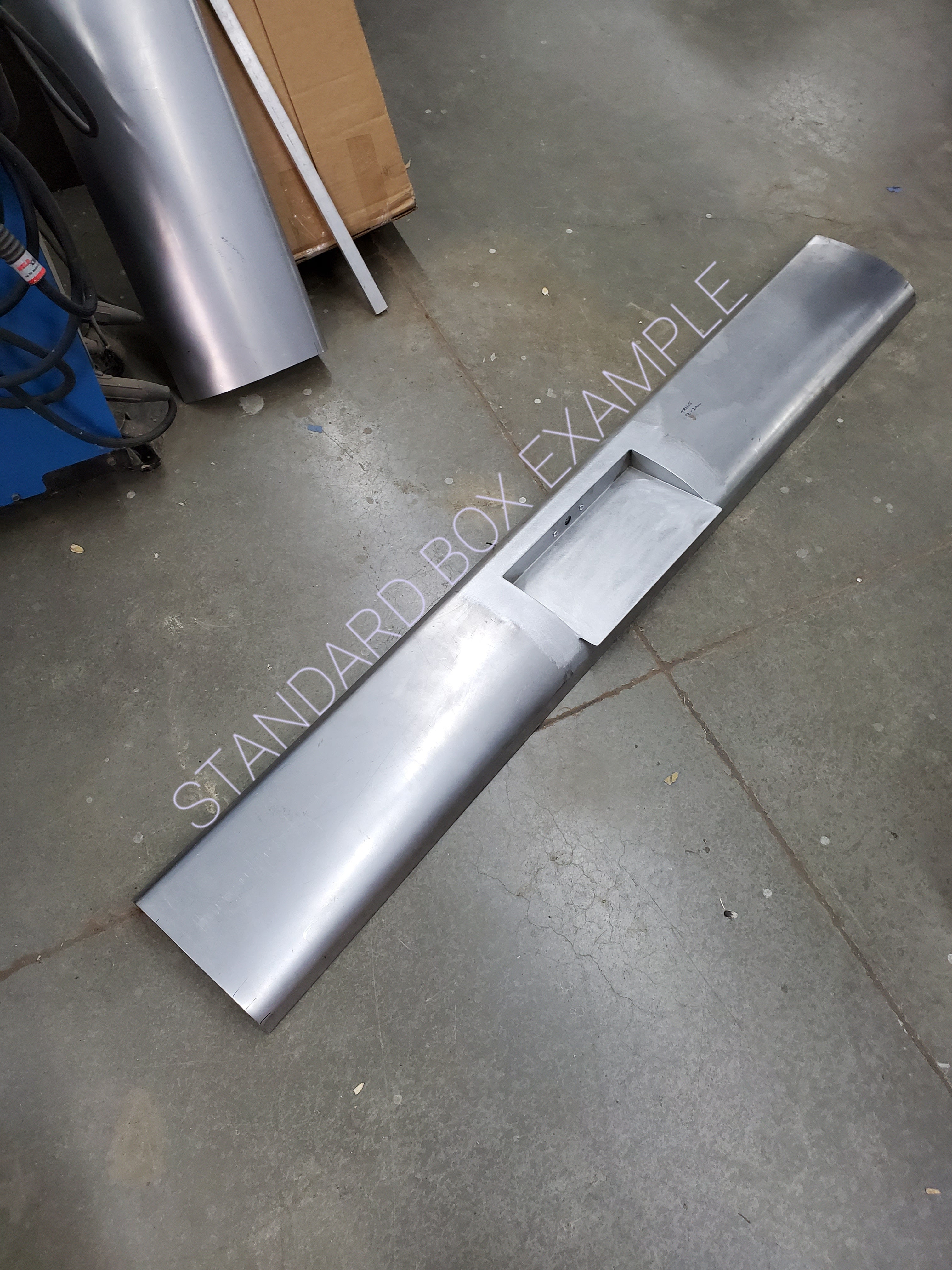 88-98 Chevy Fleet side Rollpan " Bumper cover style "