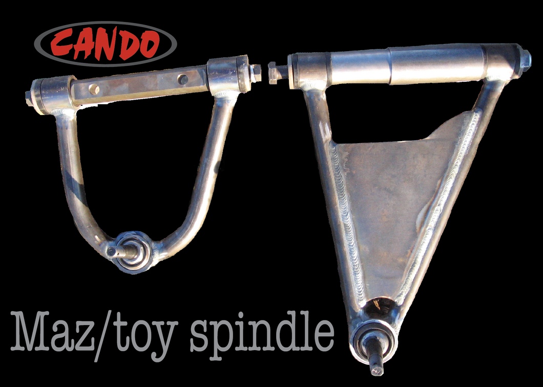 Cando 86-93 Mazda to Toyota Spindle control arms
