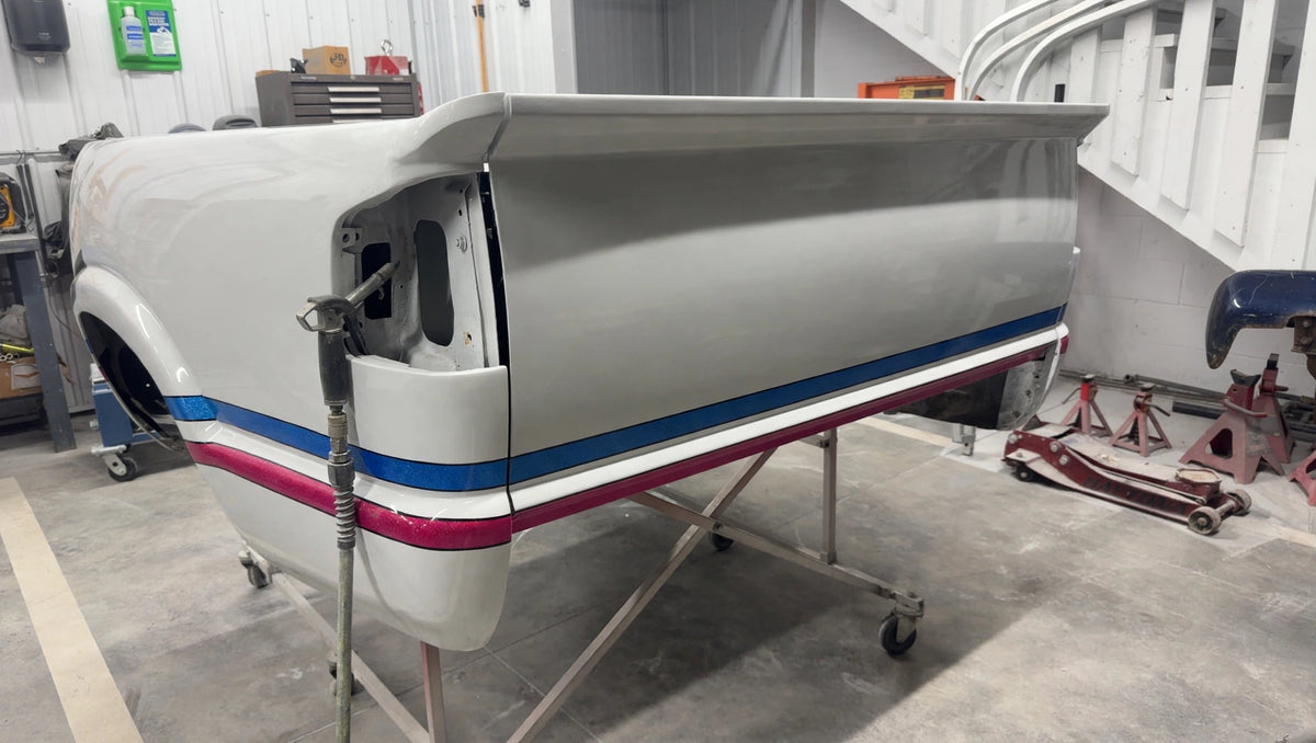94-03 S-10 Tailgate Skin W/ Pro Touring WING and Bed Caps