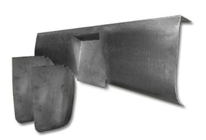 14-18 Chevy Rollpan, Curved with End Caps