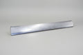 A silver-colored metal roll pan, hand made in the U.S.A., designed for use with an Isuzu vehicle.
