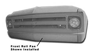 67-72 Chevy GMC Truck, Blazer, Suburban Front Rollpan 2pc