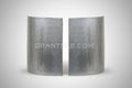 A pair of gray taillight fillers for a Chevy/GMC vehicle.