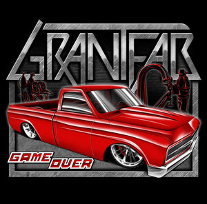 GrantFab Game Over T-Shirt BLACK