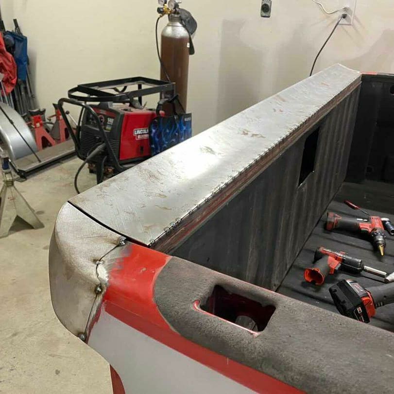 99-06 Chevy Truck Tailgate Skin W/ Pro Touring WING and Bed Caps