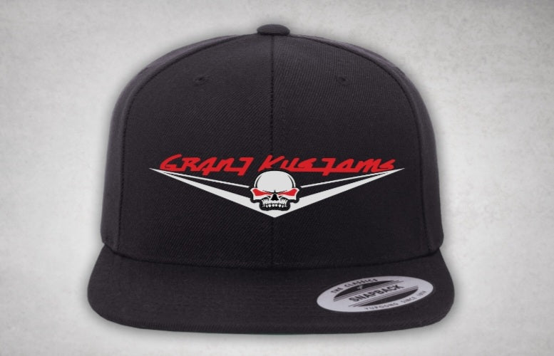 Grant Kustoms OG Black Hat (SNAP BACK)