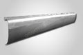 A silver aftermarket rollpan for a 88-98 Chevy Fleetside vehicle.